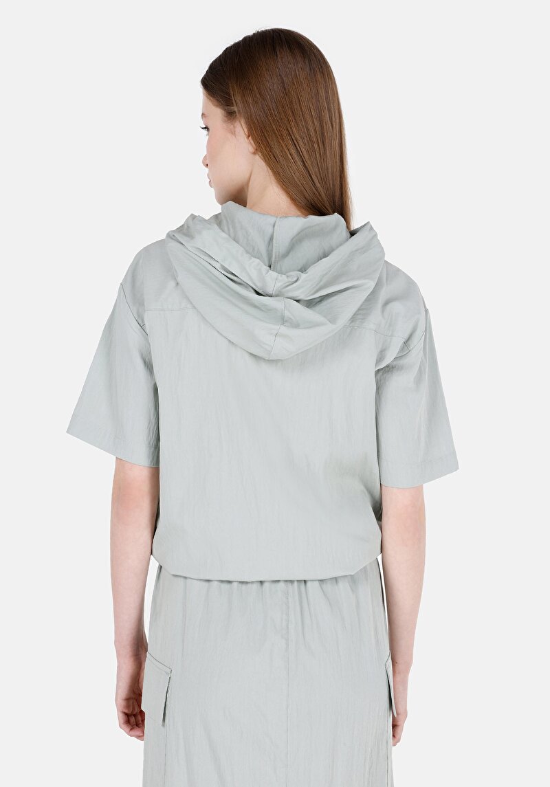 Показати інформацію про Сорочка З Коротким Рукавом Жіноча Зелена  Cl1068945