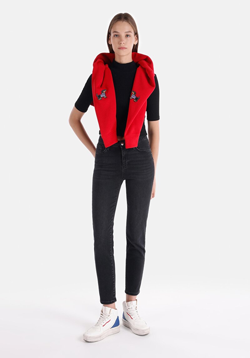 Зображення 703 Carla Джинси Жіночі  Вузького Крою Cl1065293