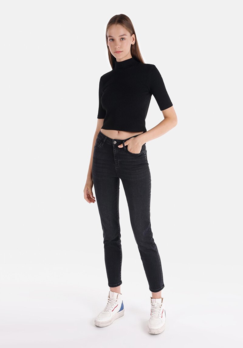 Зображення 703 Carla Джинси Жіночі Вузького Крою Cl1065293