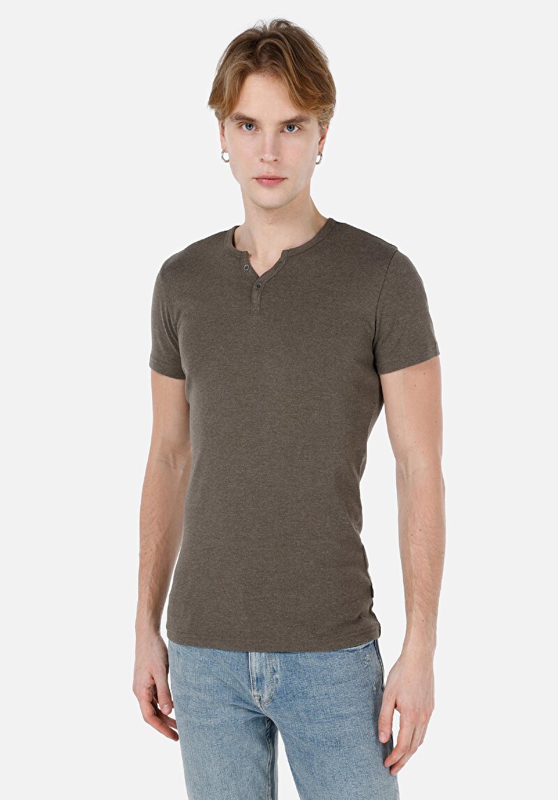 Зображення Футболка З Коротким Рукавом Чоловіча Зелена  Cl1040245