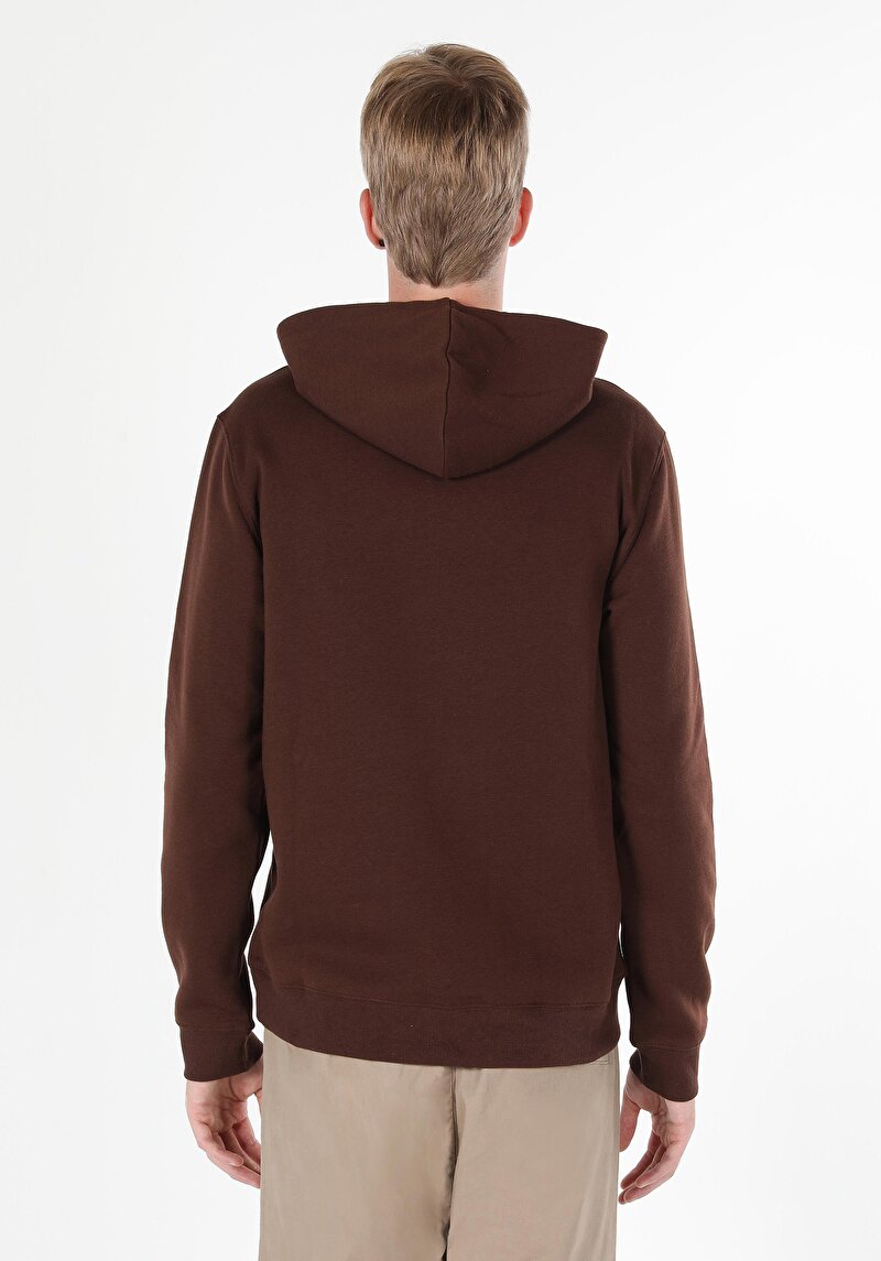 Показати інформацію про Толстовка Чоловіча Коричнева  Cl1060900