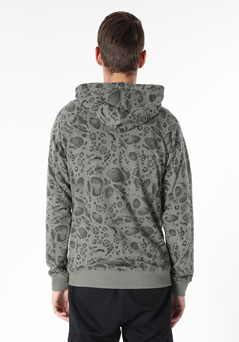 Показати інформацію про Толстовка Чоловіча Зелена  Cl1060901