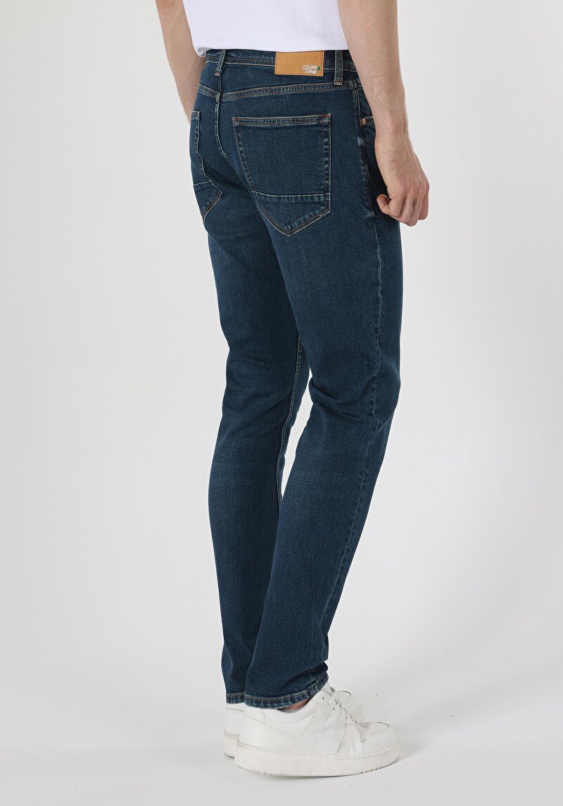 Зображення 044 Karl Джинси Чоловічі Блакитні Прямого Крою Cl1062406