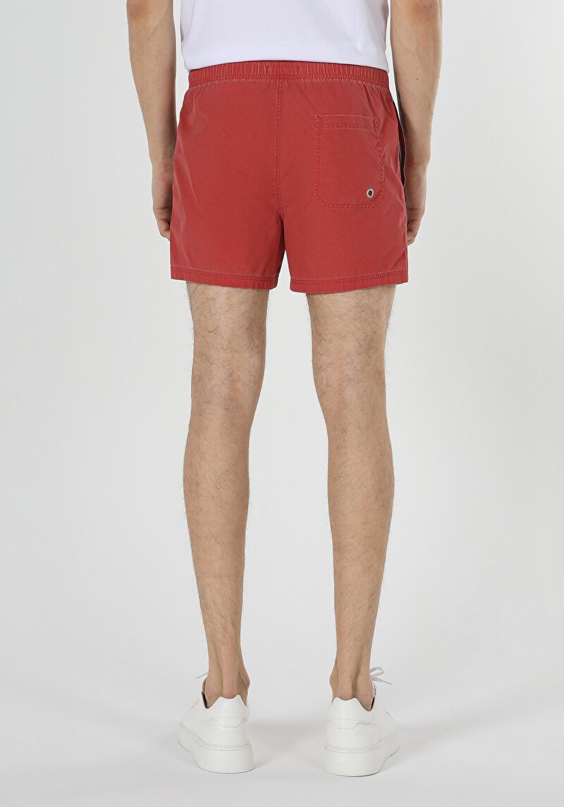 Показати інформацію про Шорти Пляжні Чоловічі Червоні  Cl1059536