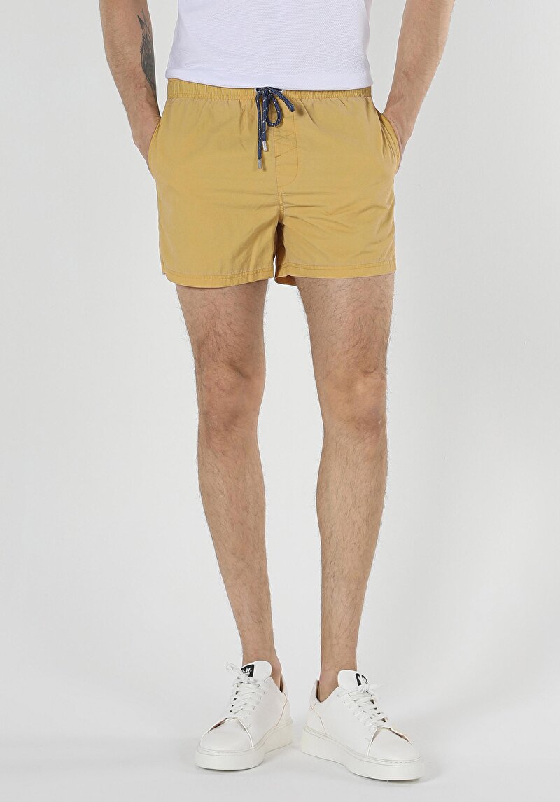 Показати інформацію про Шорти Пляжні Чоловічі Жовті  Cl1059536