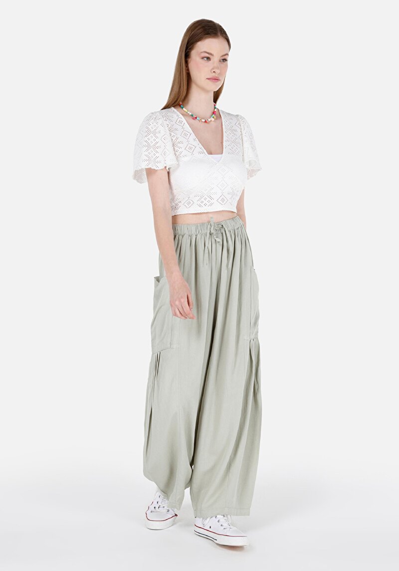 Зображення Брюки Жіночі Зелені  Cl1069020