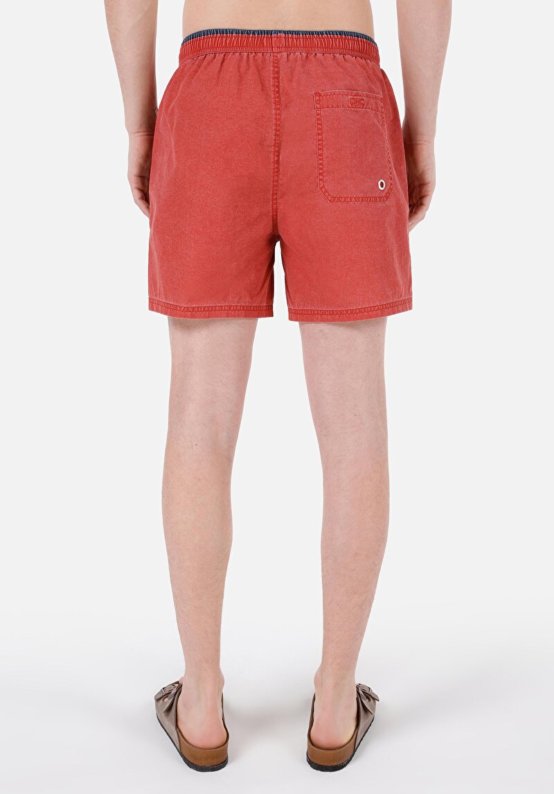 Показати інформацію про Шорти Пляжні Чоловічі Червоні  Cl1069032