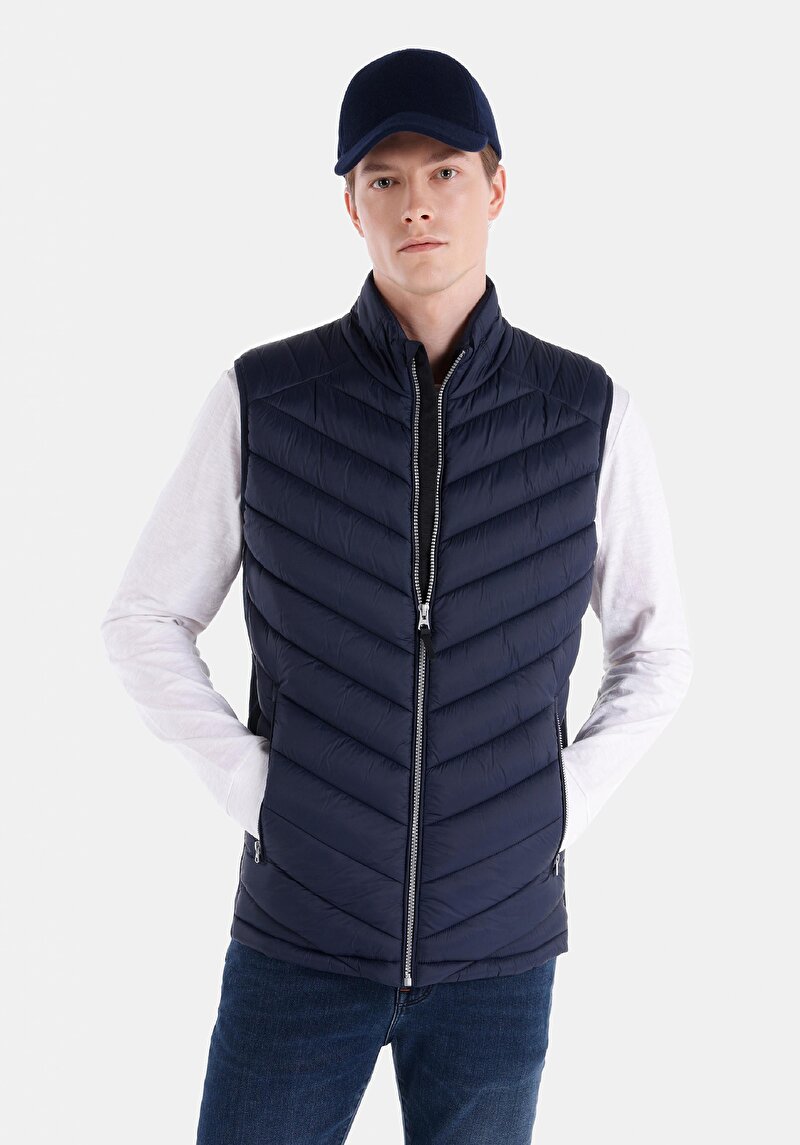 Зображення Жилет Чоловічий Синій  Cl1045390