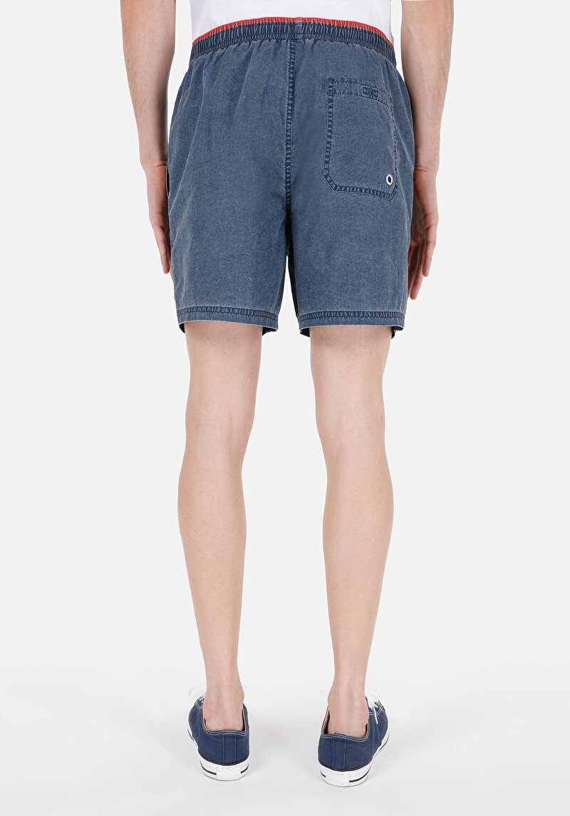 Показати інформацію про Шорти Пляжні Чоловічі Блакитні  Cl1069032