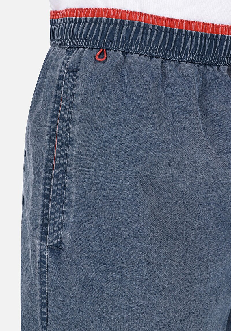 Показати інформацію про Шорти Пляжні Чоловічі Блакитні  Cl1069032