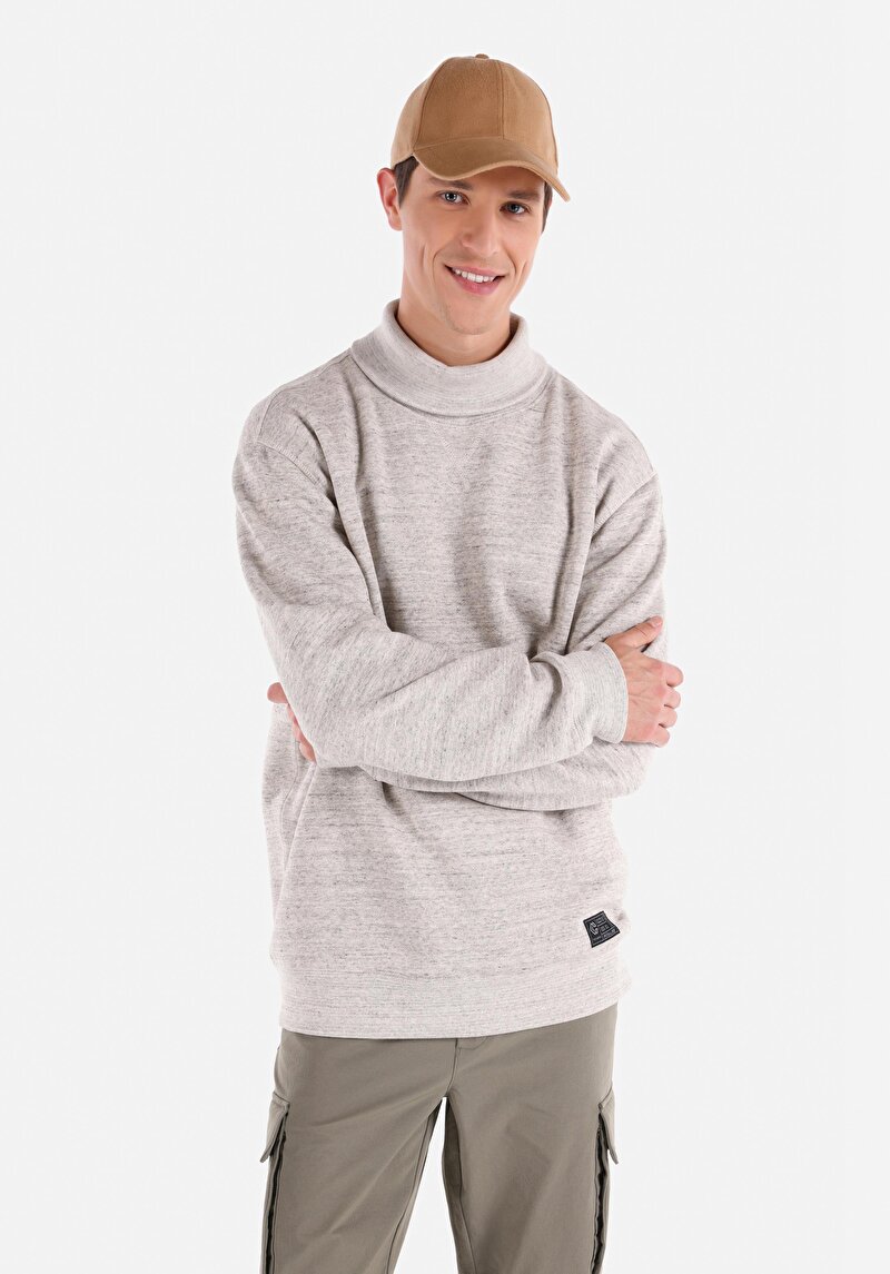 Зображення Футболка З Довгим Рукавом Чоловіча Сіра Cl1065665