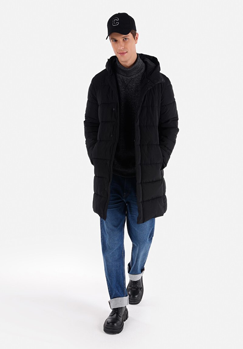 Зображення Пальто Чоловіче Чорне Cl1047519