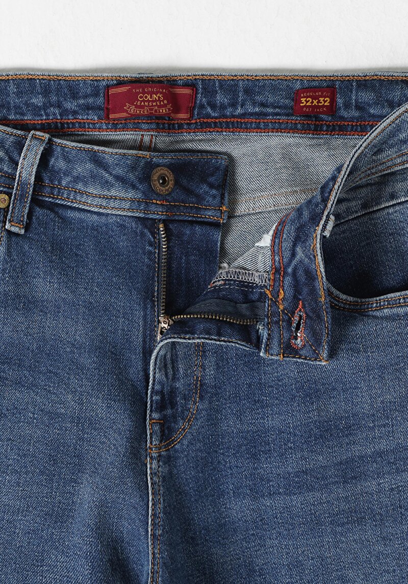 Показати інформацію про 067 Jack Джинси Чоловічі Блакитні Класичного Крою Cl1062428