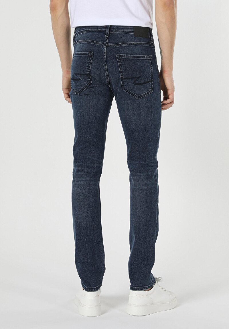 Зображення 044 Karl Джинси Чоловічі Блакитні Прямого Крою Cl1058229