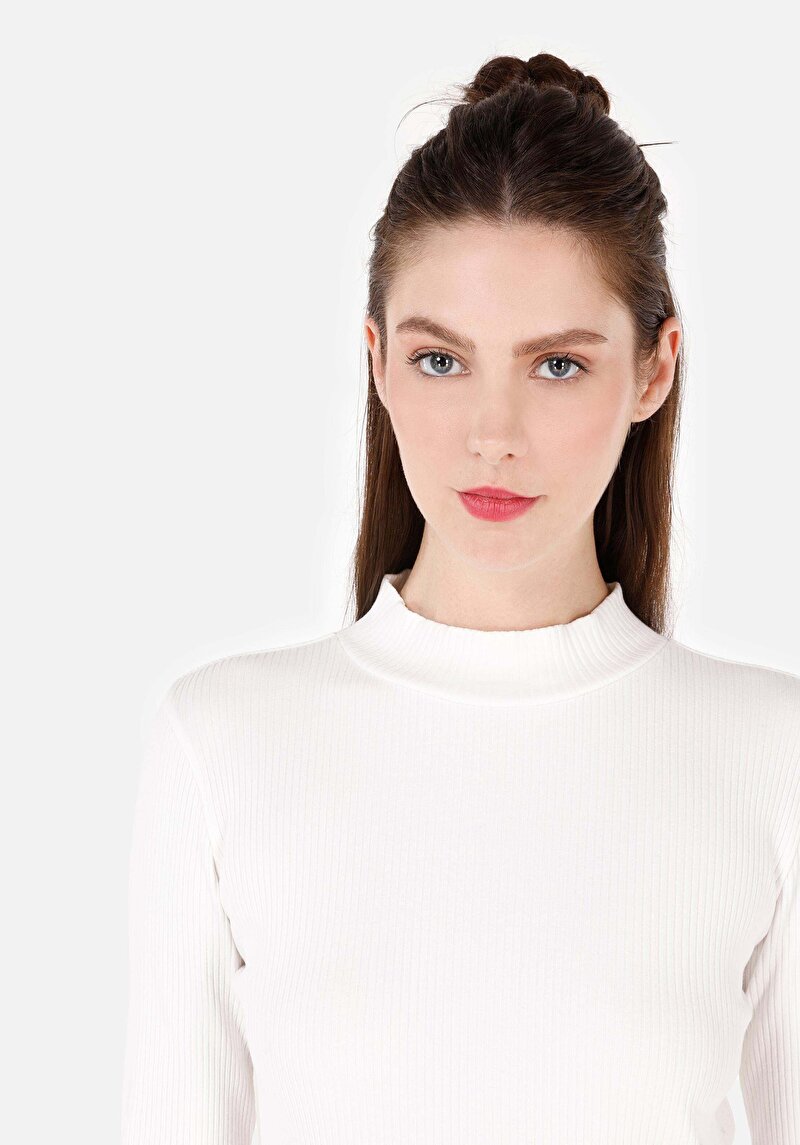 Зображення Футболка З Довгим Рукавом Жіноча Біла  Cl1070199