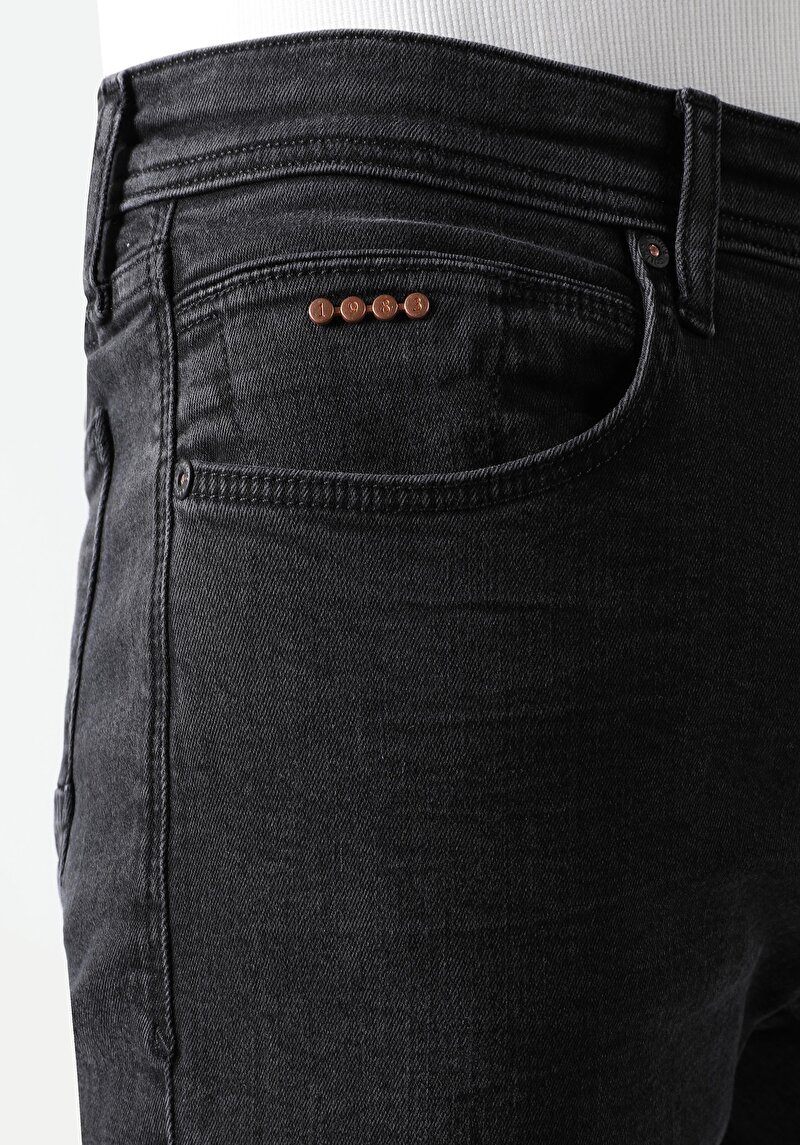 Показати інформацію про 041 Danny Джинси Чоловічі Чорні Вузького Крою Cl1062434