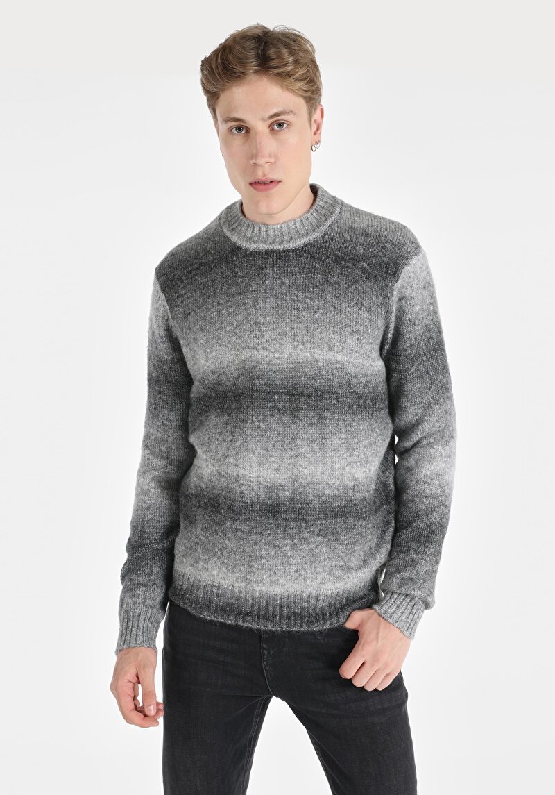 Зображення Светр Чоловічий Сірий Cl1065733