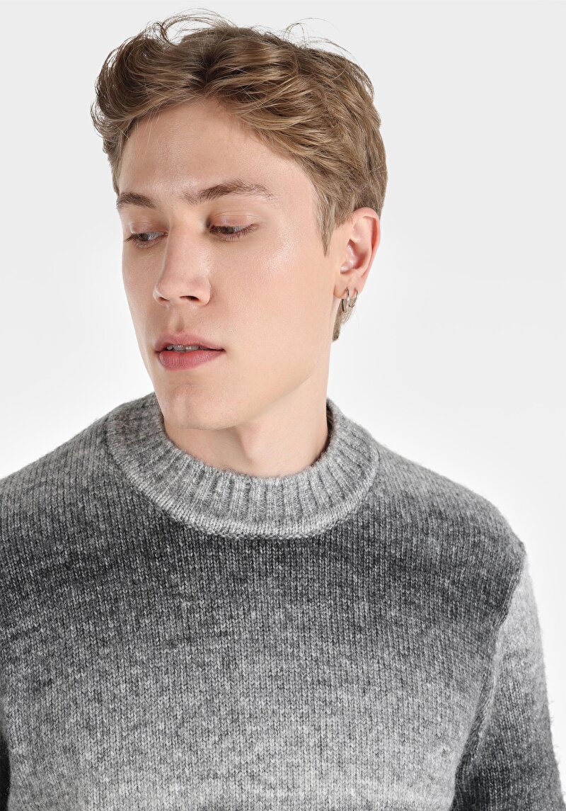 Показати інформацію про Светр Чоловічий Сірий  Cl1065733