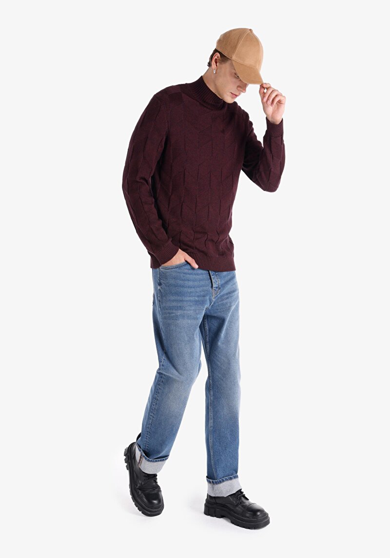 Показати інформацію про Светр Чоловічий Фіолетовий  Cl1065745