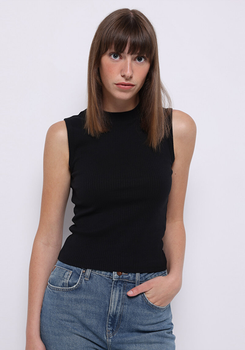 Зображення Светр Із Коротким Рукавом Жіночий Чорний  Cl1070207