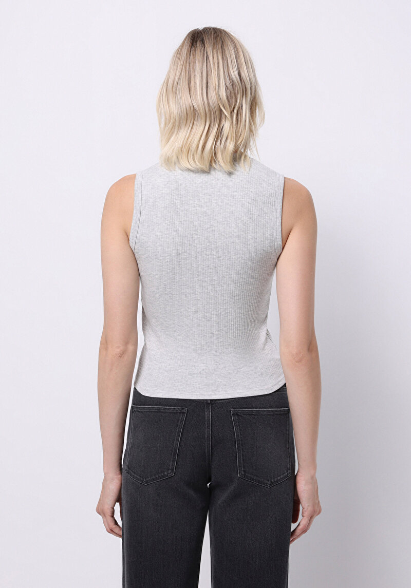 Зображення Светр Із Коротким Рукавом Жіночий Сірий Cl1070207