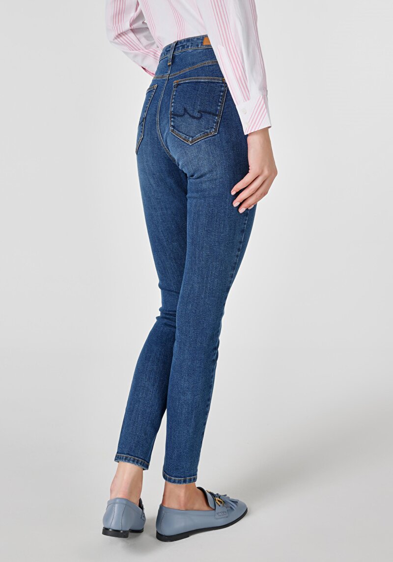 Зображення 759 Lara Джинси Жіночі Блакитні Супер Вузького Крою Cl1048741