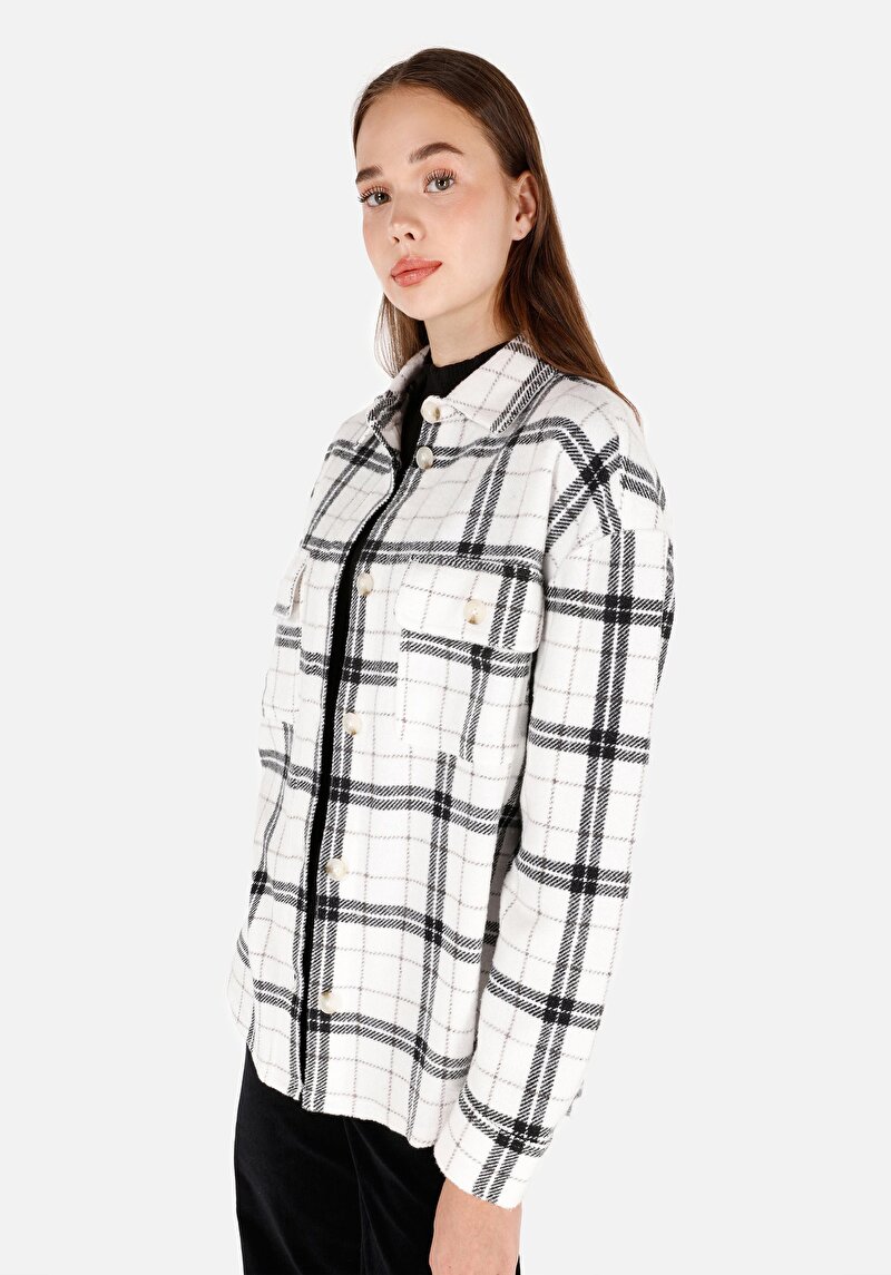 Зображення Сорочки З Довгим Рукавом Жіноча Біла Cl1071074