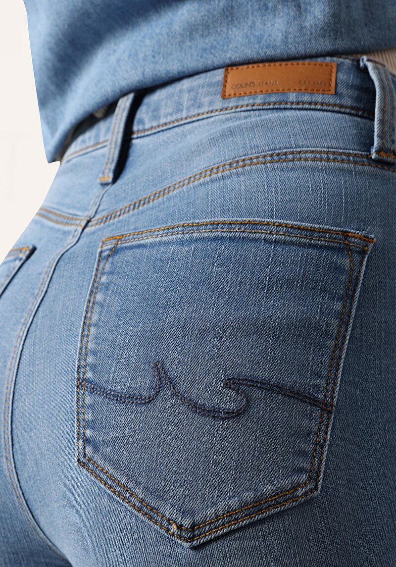 Показати інформацію про 760 Diana Джинси Жіночі Блакитні Супер Вузького Крою Cl1048828