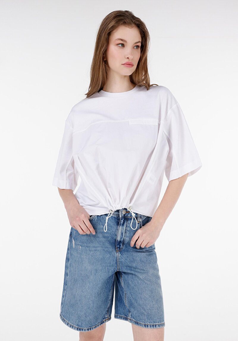 Зображення Футболка З Коротким Рукавом Жіноча Біла  Cl1069135