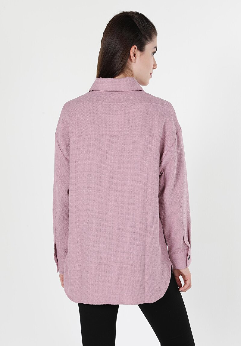 Показати інформацію про Сорочка З Довгим Рукавом Жіноча Рожева  Cl1061043