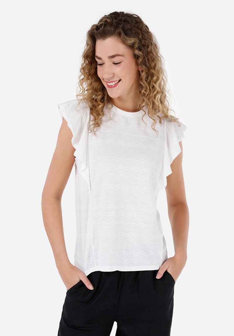Зображення Футболка З Коротким Рукавом Жіноча Біла  Cl1069150