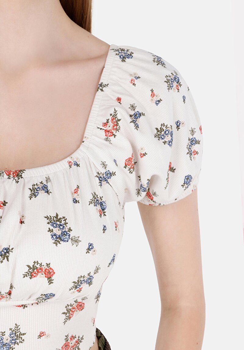 Показати інформацію про Футболка З Коротким Рукавом Жіноча Бежева  Cl1069152