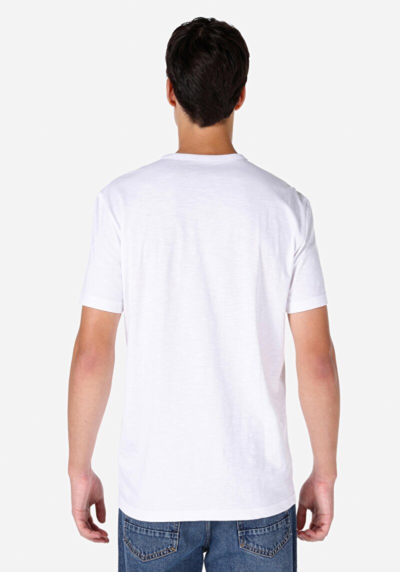 Зображення Футболка З Коротким Рукавом Чоловіча Біла Cl1062941