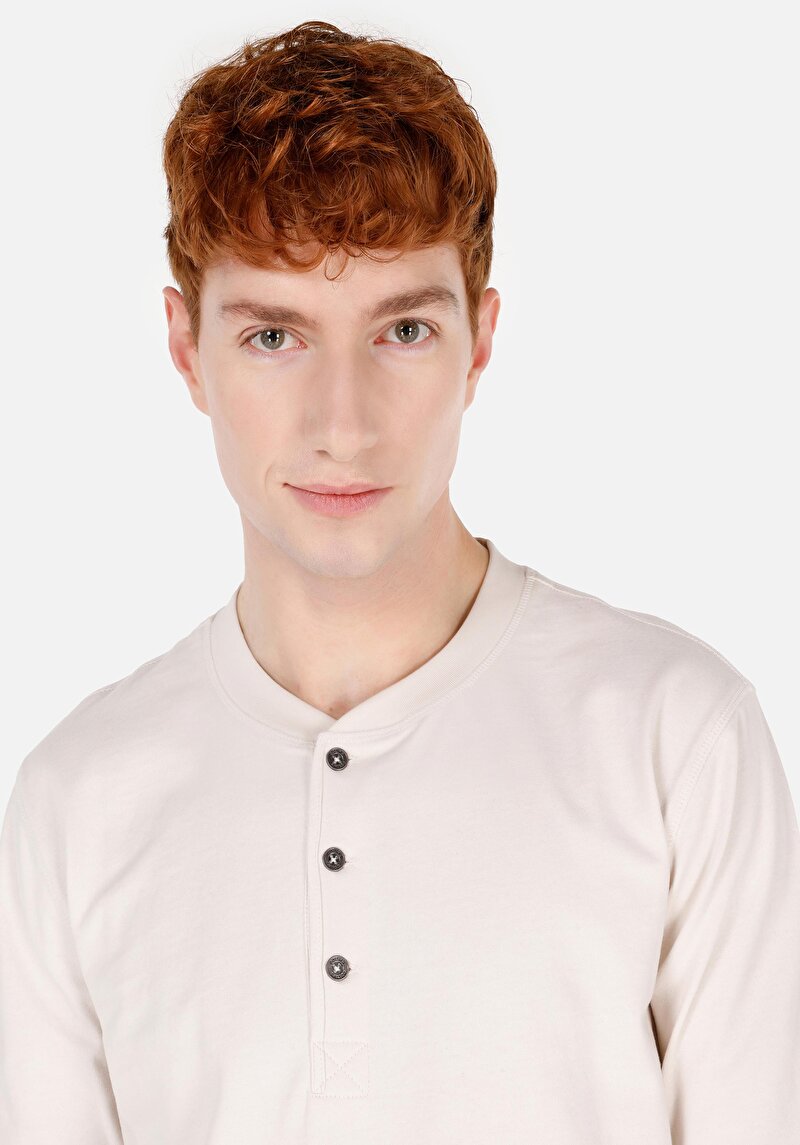 Показати інформацію про Футболка З Довгим Рукавом Чоловіча Біла  Cl1065875