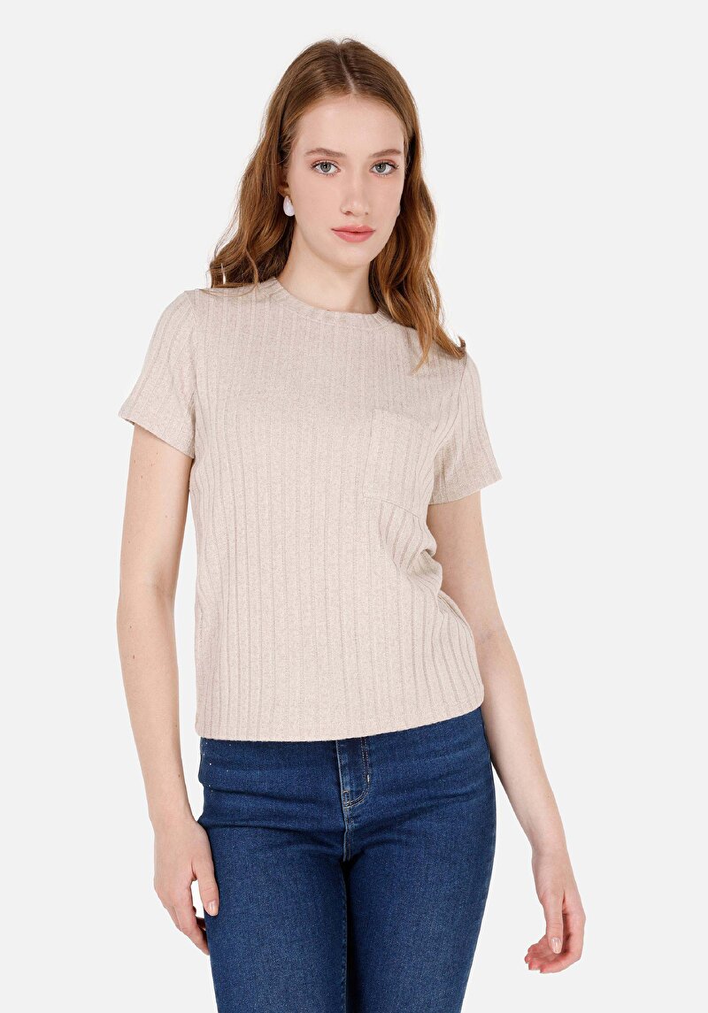 Зображення Футболка З Коротким Рукавом Жіноча Сіра  Cl1070240