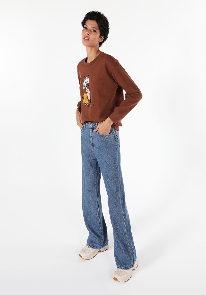 Показати інформацію про Толстовка Жіноча Коричнева  Cl1061085