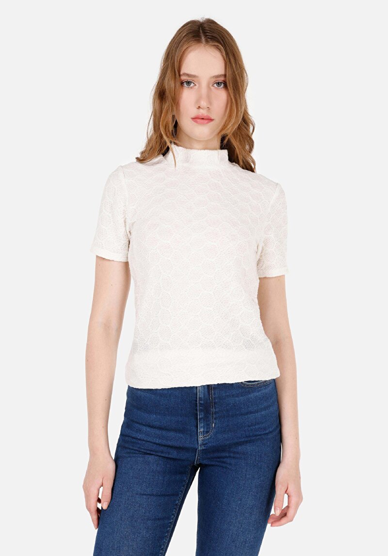 Зображення Футболка З Коротким Рукавом Жіноча Біла  Cl1070242