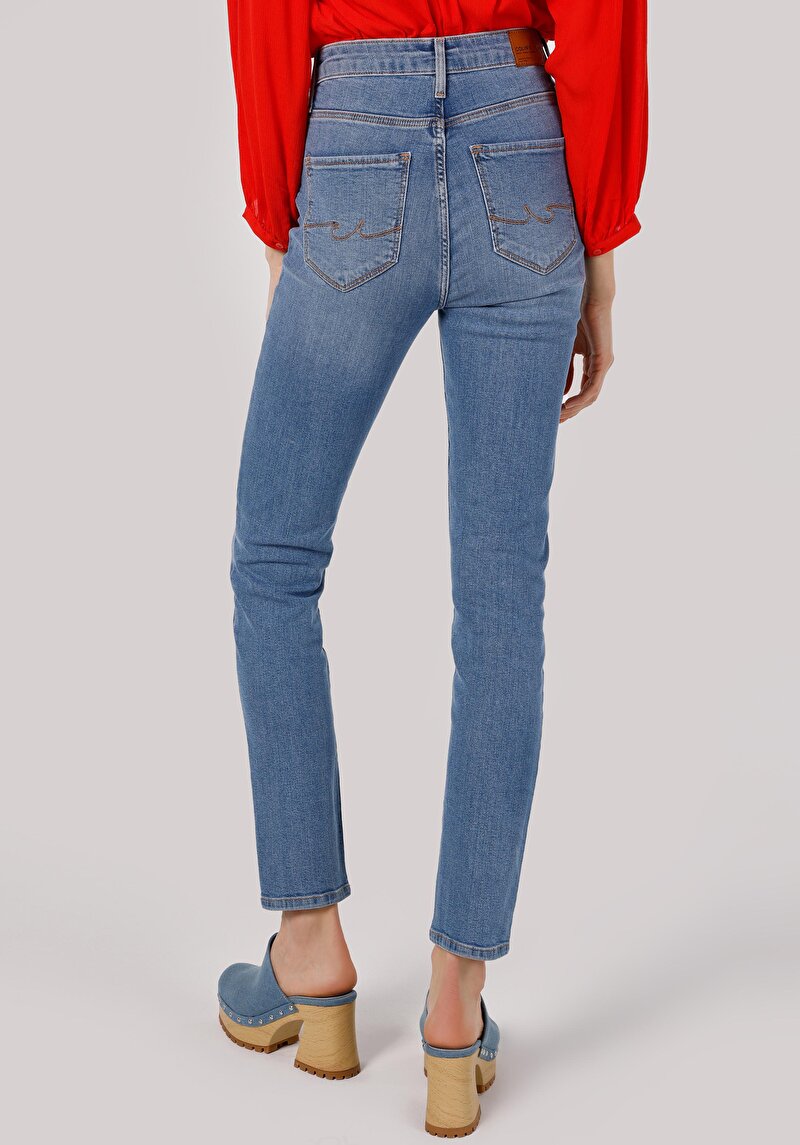 Зображення 703 Carla Джинси Жіночі Вузького Крою Cl1058577