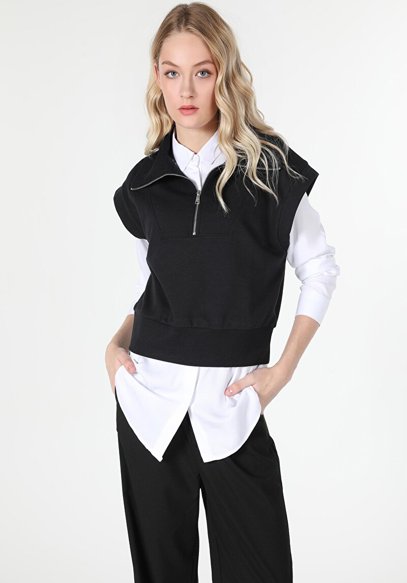 Показати інформацію про Толстовка Жіноча Чорна  Cl1059789