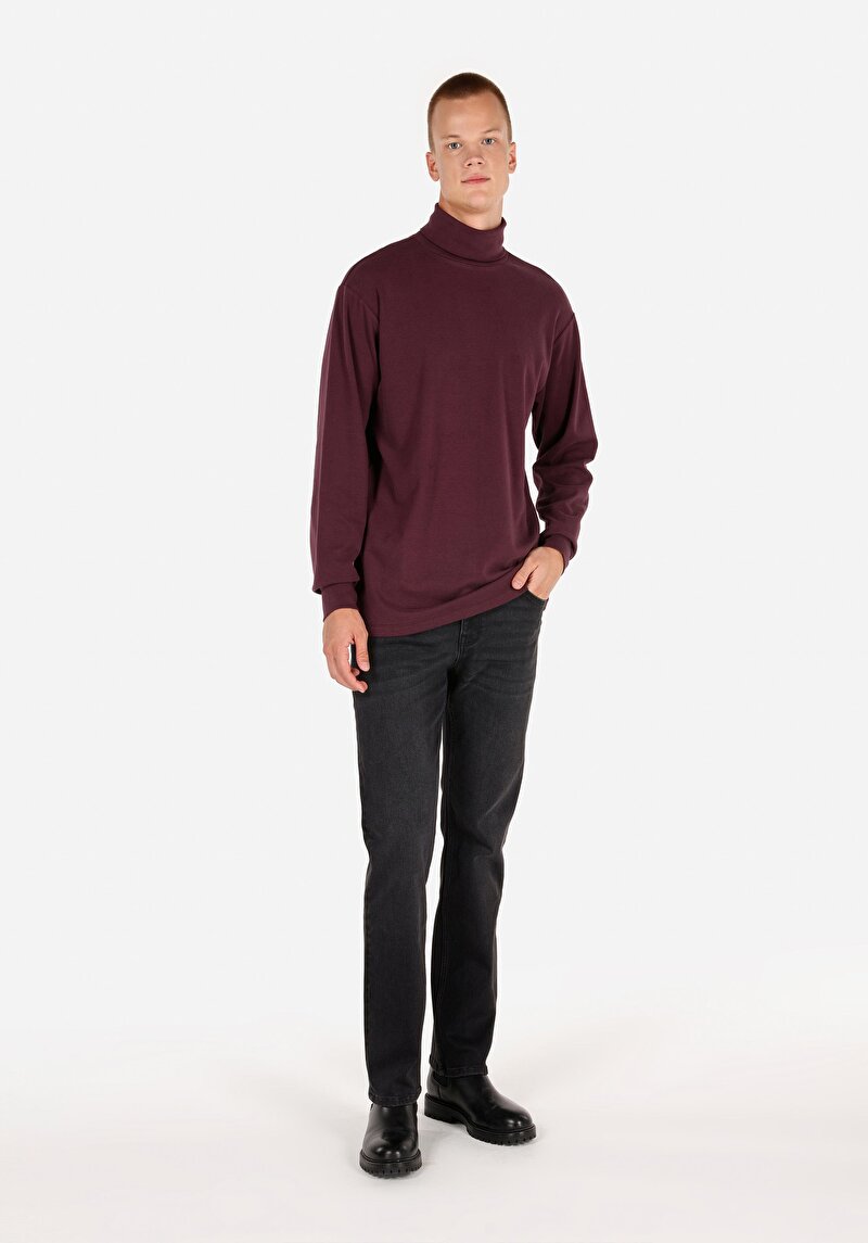 Показати інформацію про Футболка З Довгим Рукавом Чоловіча Фіолетова  Cl1066054