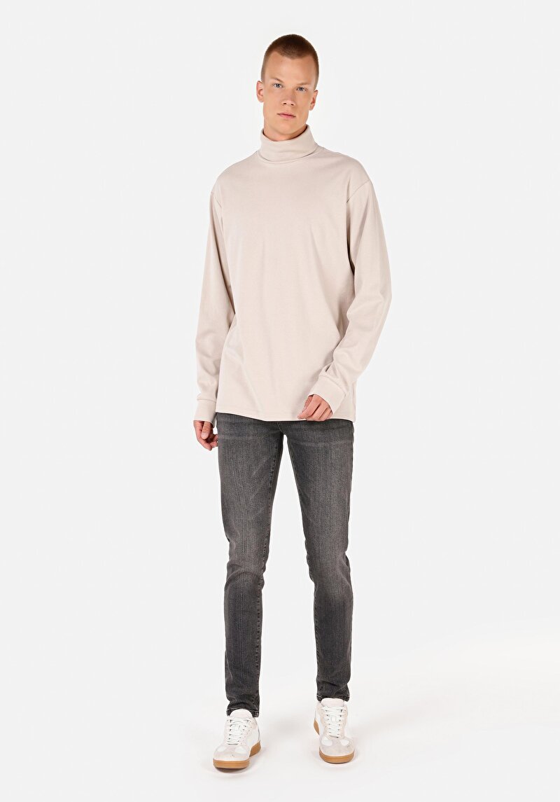 Показати інформацію про Футболка З Довгим Рукавом Чоловіча Сіра  Cl1066054