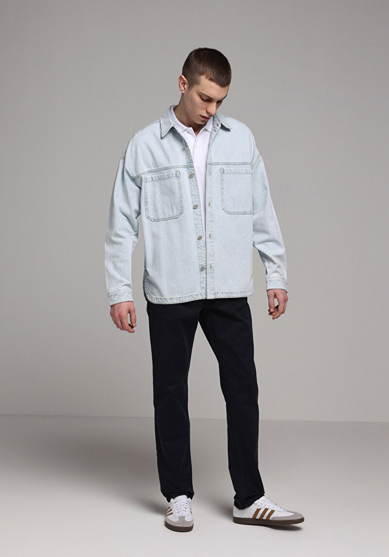 Зображення Брюки Чоловічі Сині Cl1049744