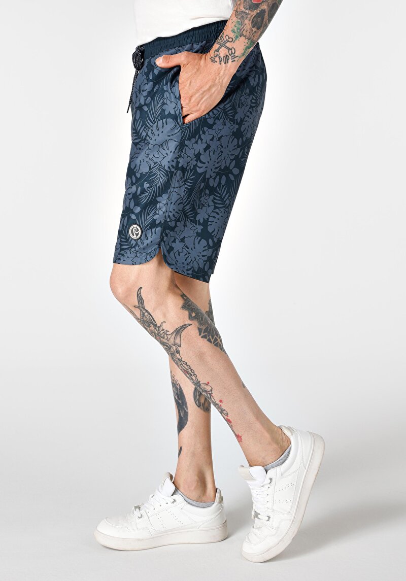 Показати інформацію про Шорти Пляжні Чоловічі Чорні  Cl1063404