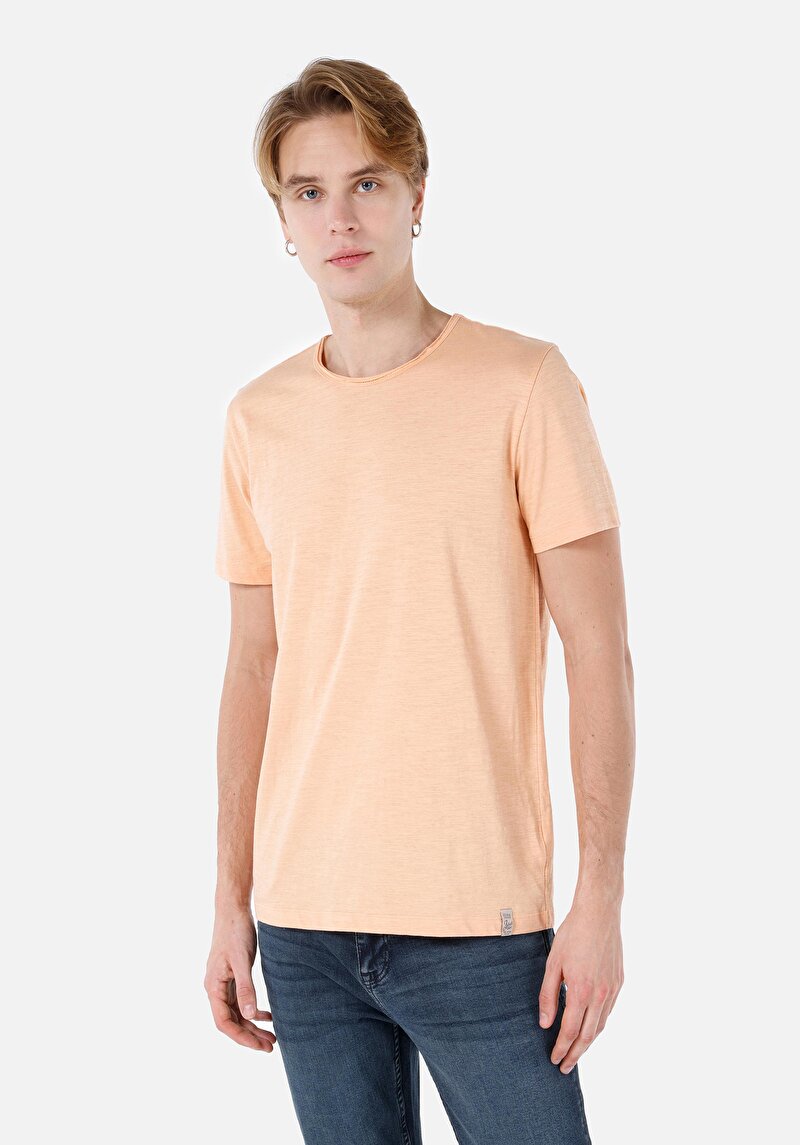 Зображення Футболка З Коротким Рукавом Чоловіча Помаранчева  Cl1058580