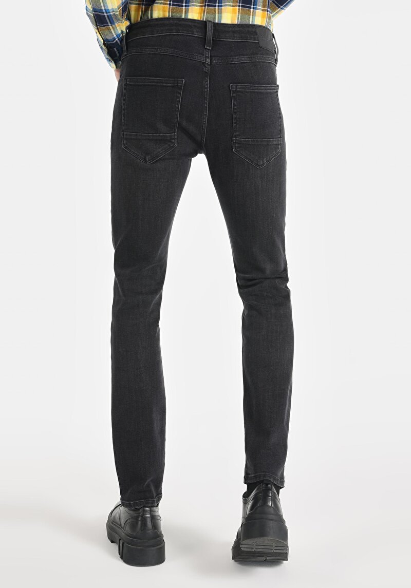Зображення 044 Karl Джинси Чоловічі Чорні Прямого Крою Cl1066336