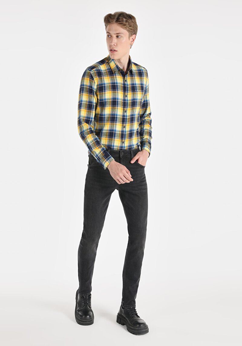 Зображення 044 Karl Джинси Чоловічі Чорні Прямого Крою Cl1066336