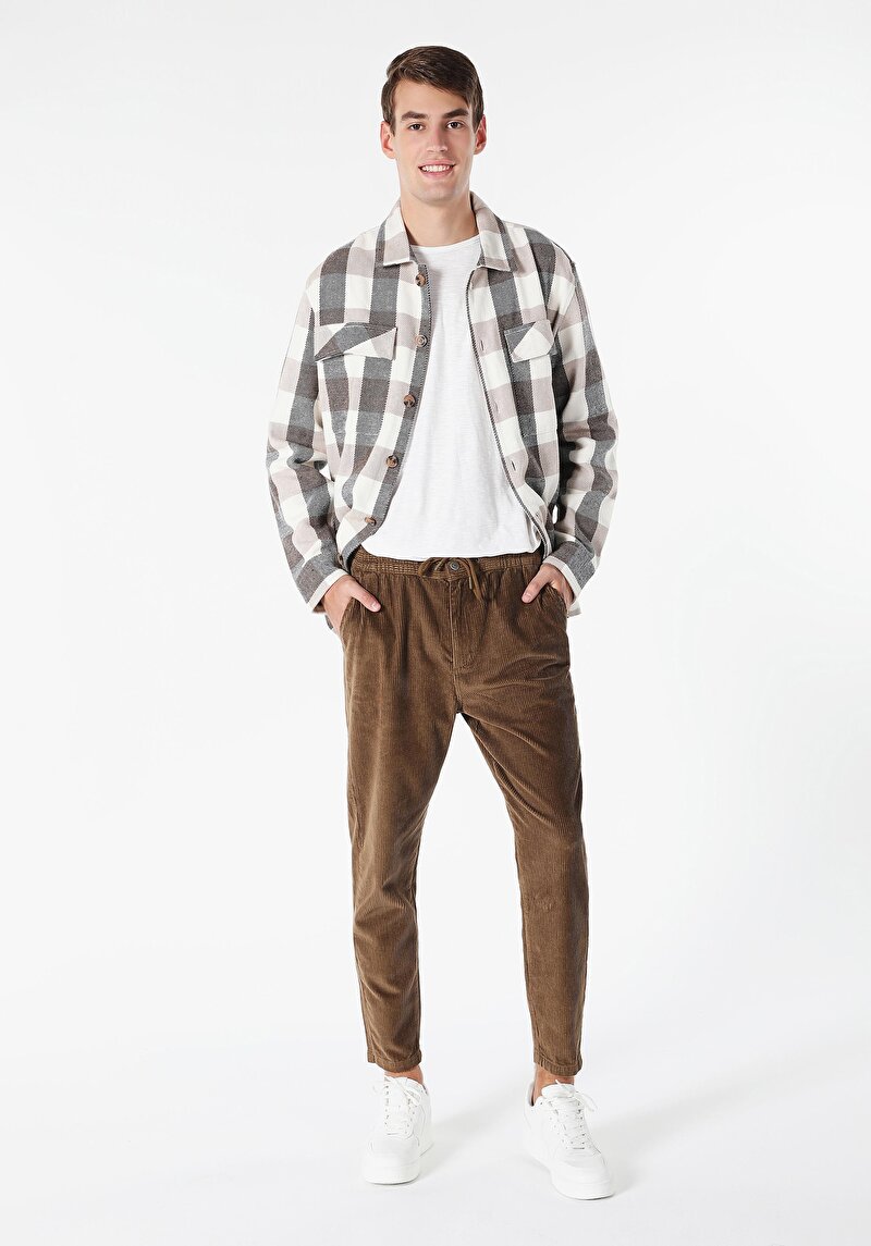 Зображення Брюки Чоловічі Коричневі  Cl1061148