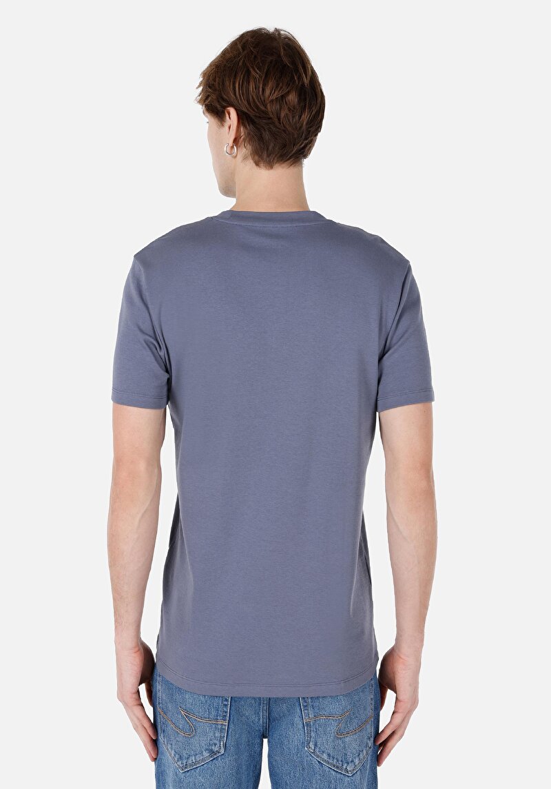 Зображення Футболка З Коротким Рукавом Чоловіча Блакитна Cl1063413