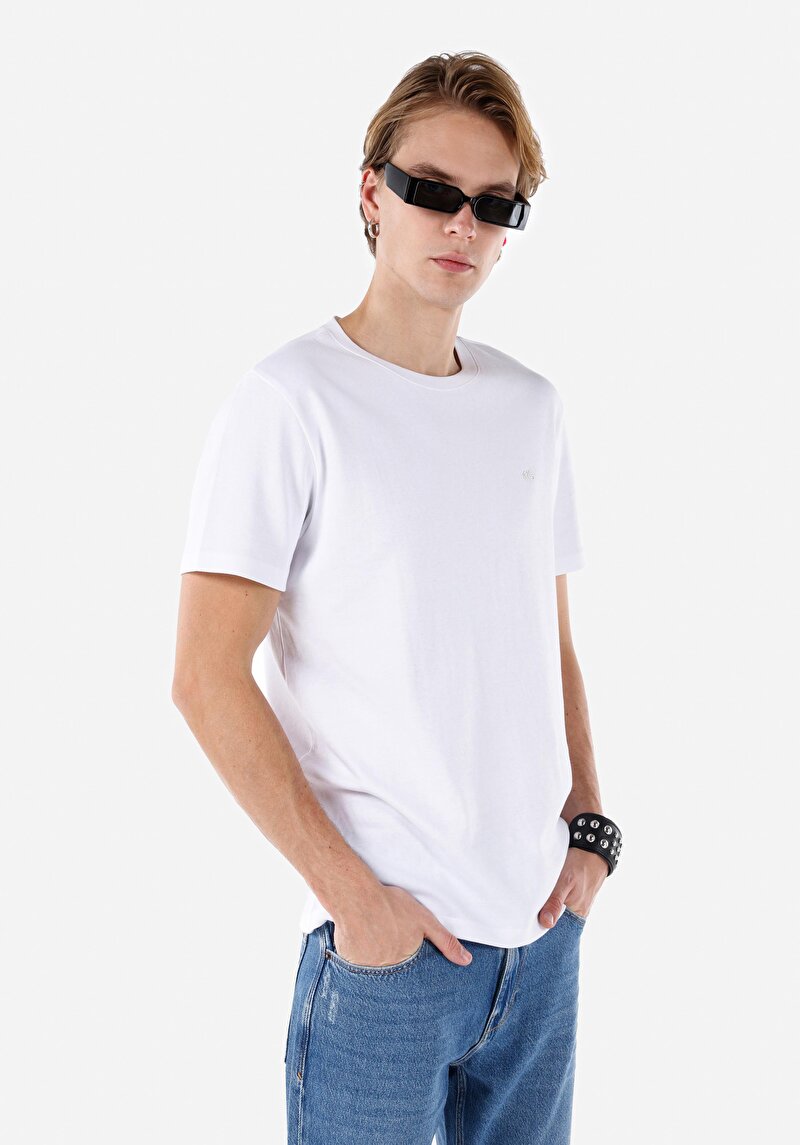 Зображення Футболка З Коротким Рукавом Чоловіча Біла  Cl1063413