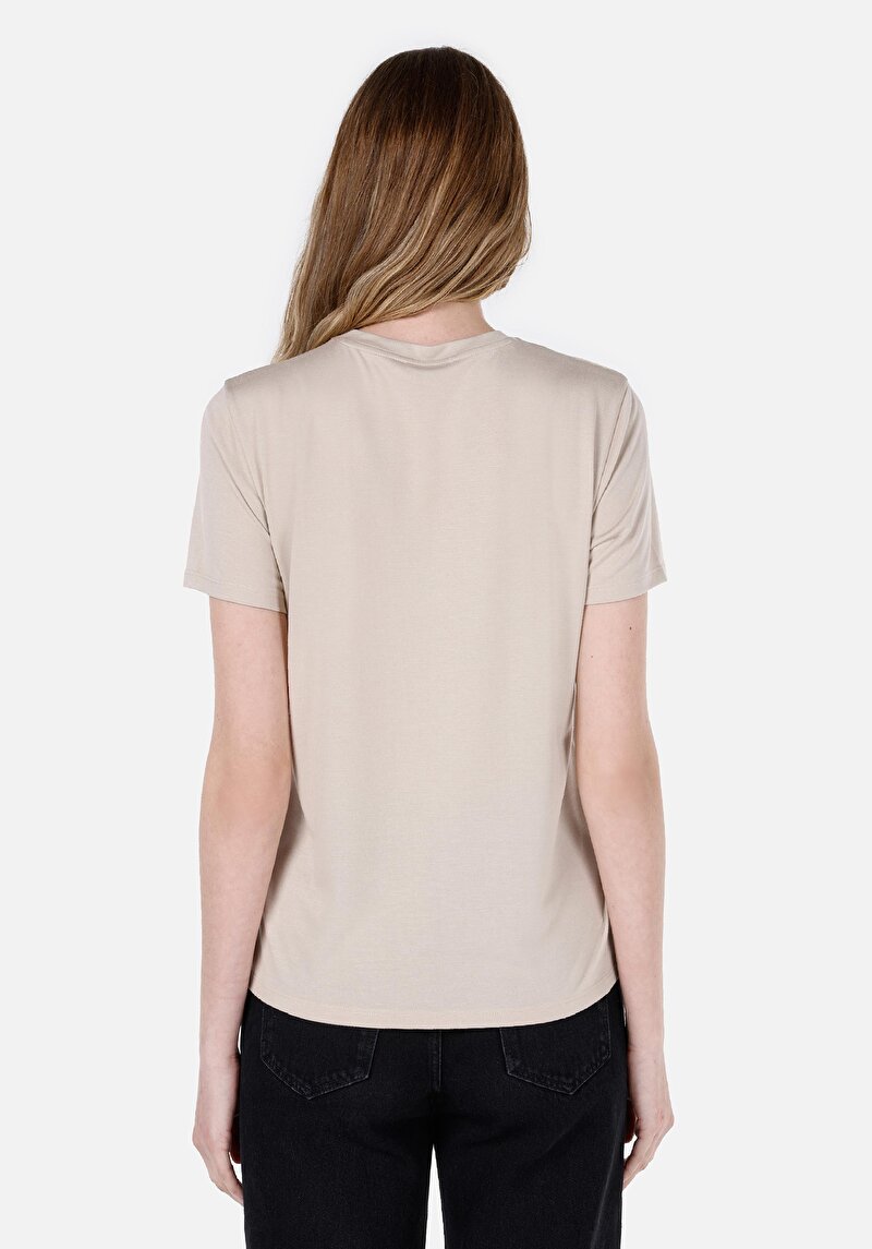 Показати інформацію про Футболка З Коротким Рукавом Жіноча Сіра  Cl1063418